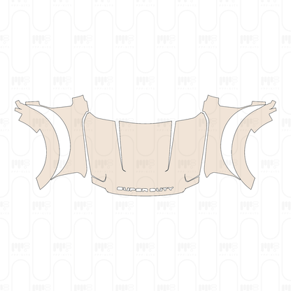 Pre-Cut PPF Ford Super Duty F-450 King Ranch 2025