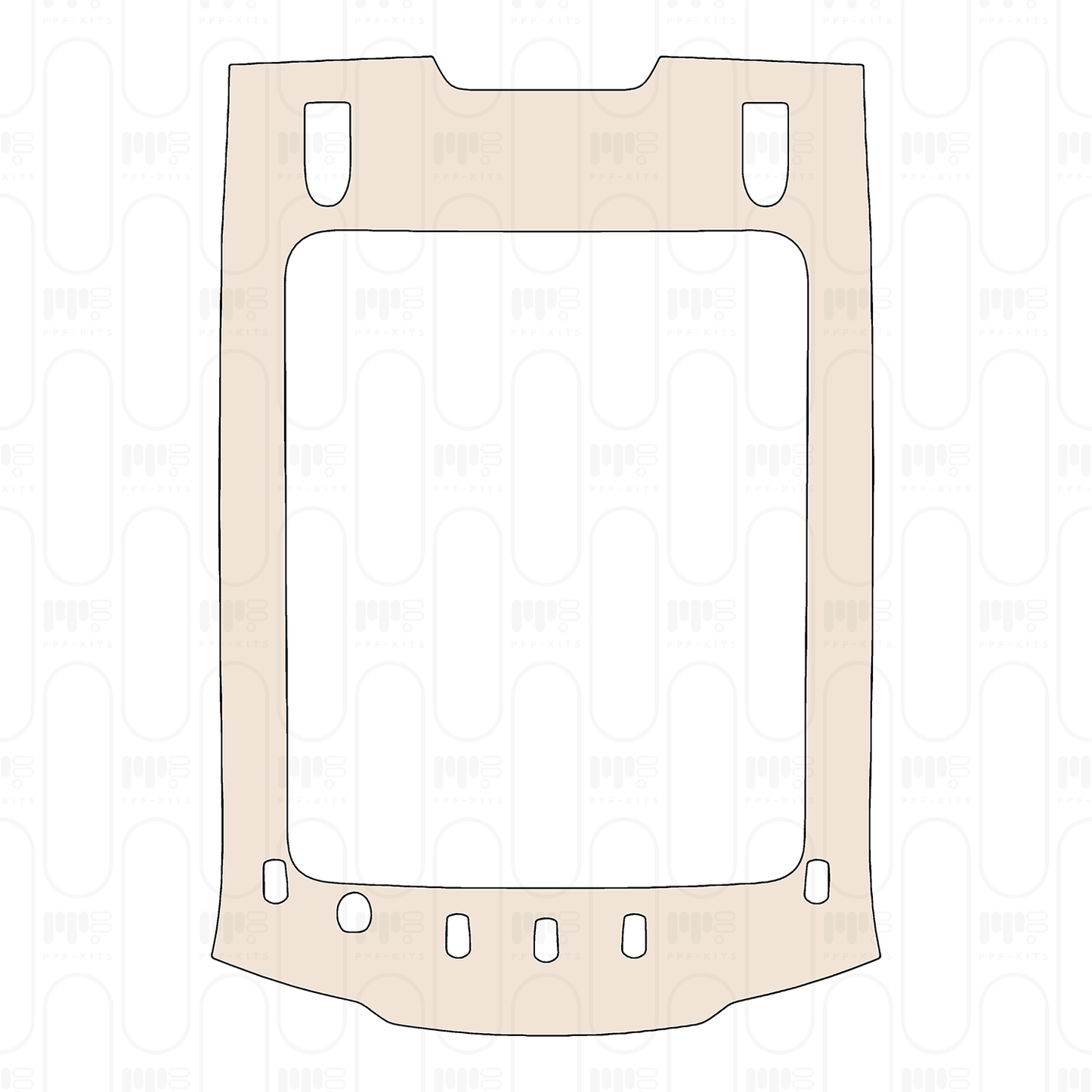 Pre-Cut PPF Ford Super Duty F-450 King Ranch 2025