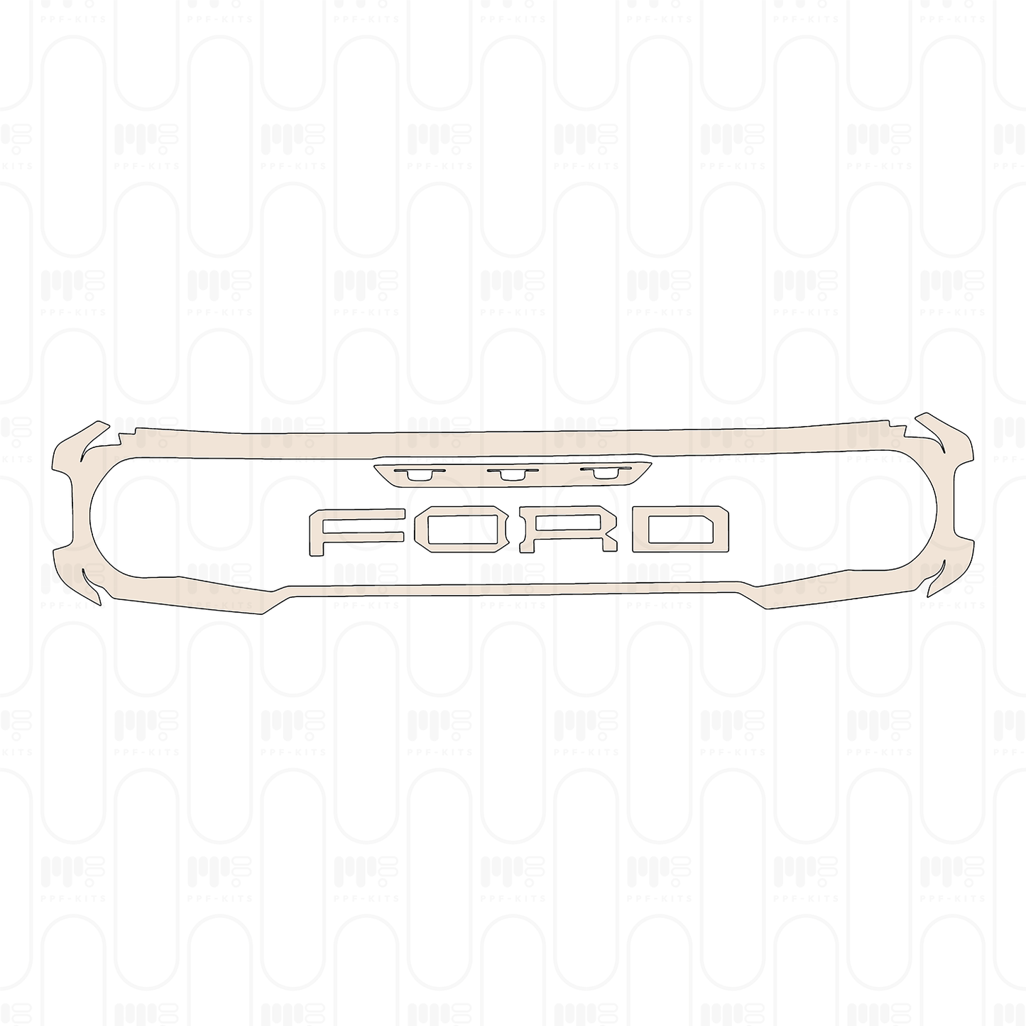 Pre-Cut PPF Ford Bronco 4 Door Raptor 2025