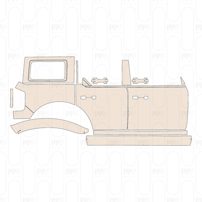 PPF precortado Ford Bronco 4 Door Badlands 2025