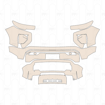 PPF precortado GMC Canyon AT4X 2026