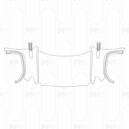 Pre-Cut PPF GMC Sierra 1500 Crew Cab AT4 2026