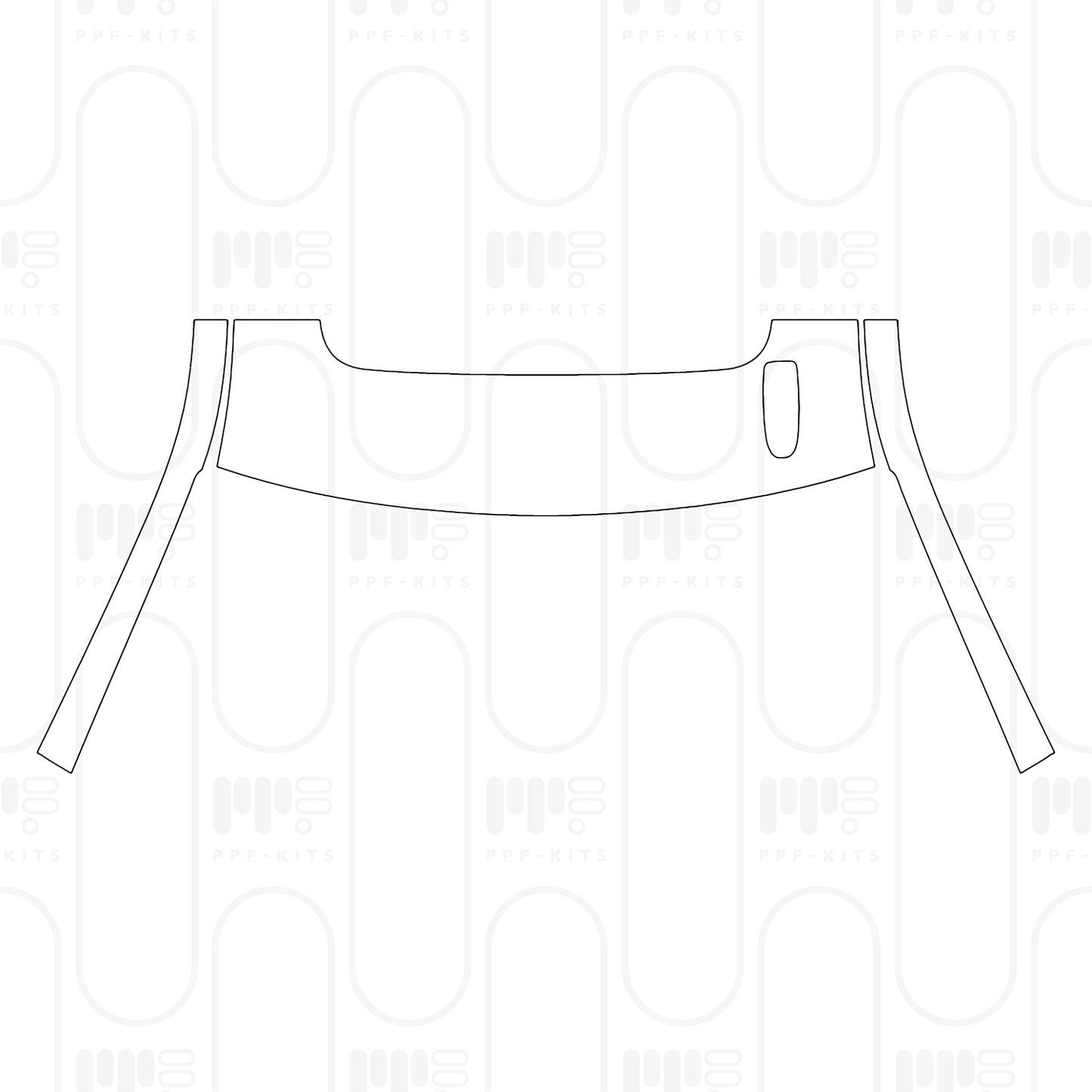 Pre-Cut PPF GMC Sierra 1500 Crew Cab AT4 2026