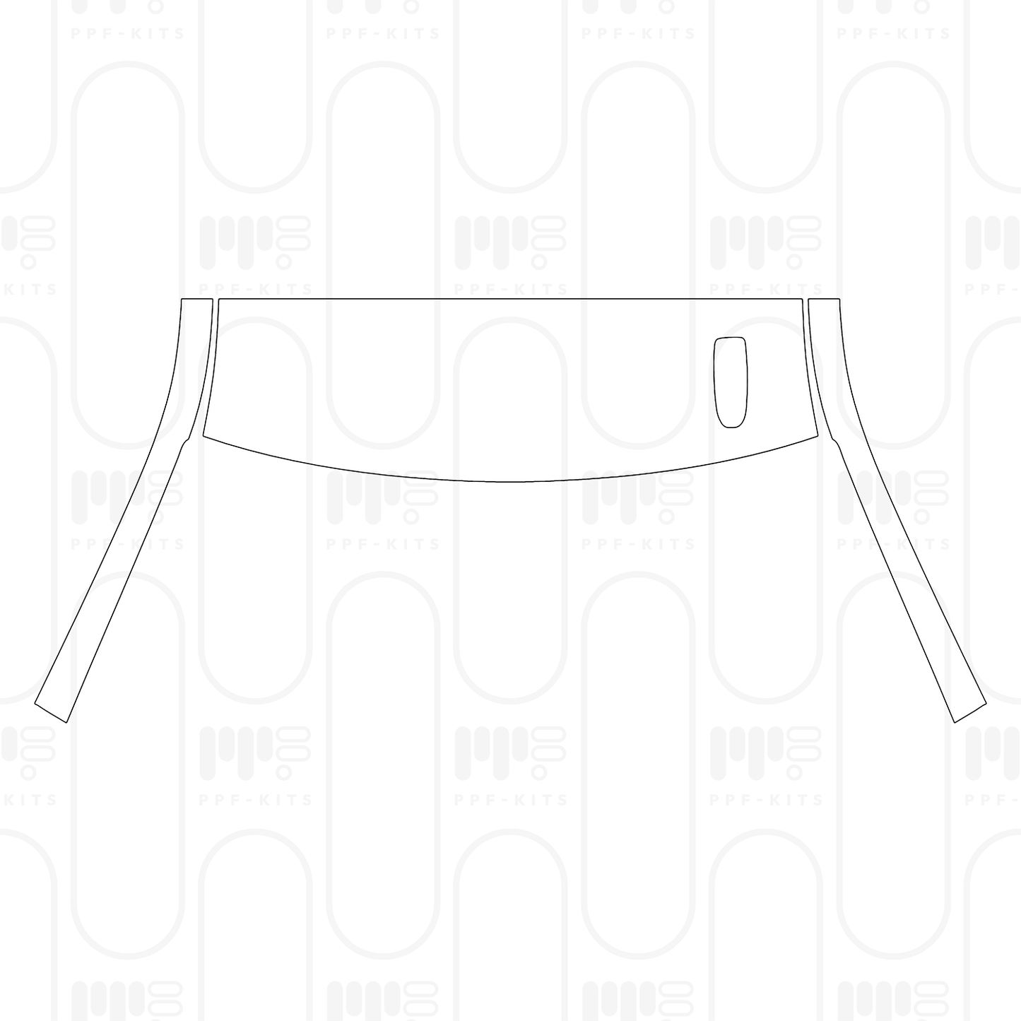 Pre-Cut PPF GMC Sierra 1500 Crew Cab AT4 2026