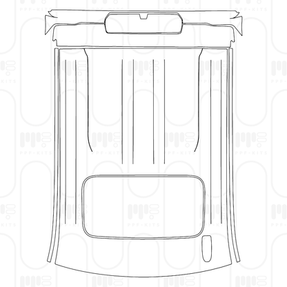 Pre-Cut PPF GMC Sierra 1500 Crew Cab AT4 2026