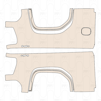Pre-Cut PPF GMC Sierra 1500 Crew Cab ELEVATION 2026