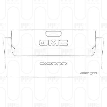 Pre-Cut PPF GMC Sierra 1500 Crew Cab AT4 2026