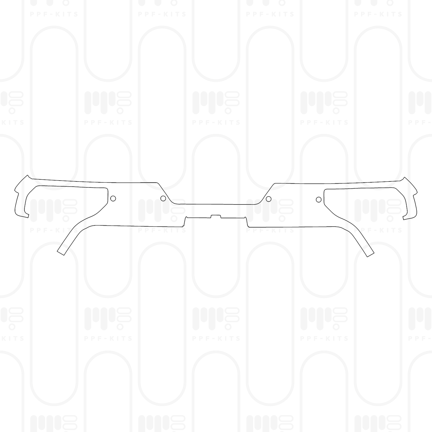 Pre-Cut PPF GMC Sierra 1500 Crew Cab AT4 2026