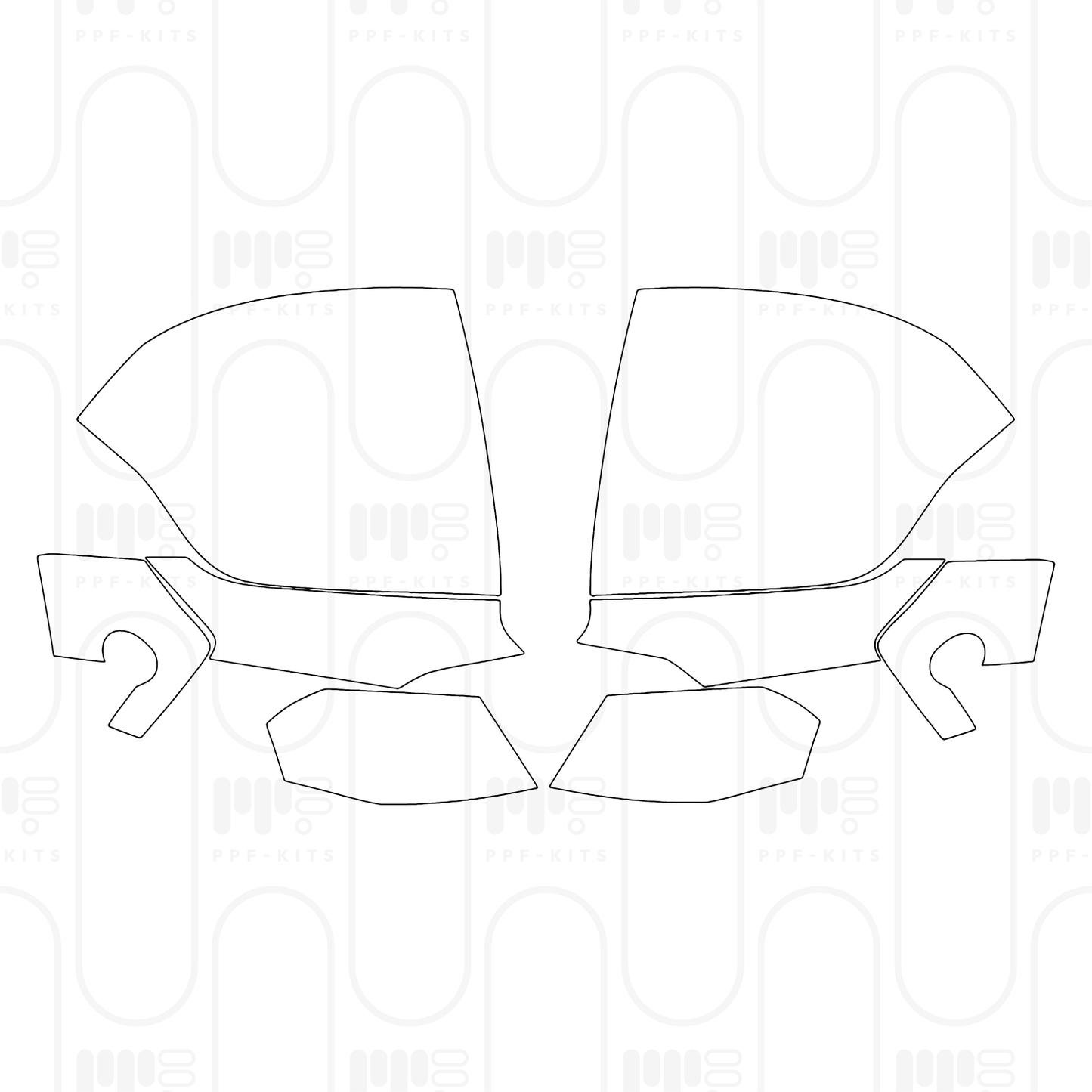 Pre-Cut PPF GMC Yukon AT4 2025