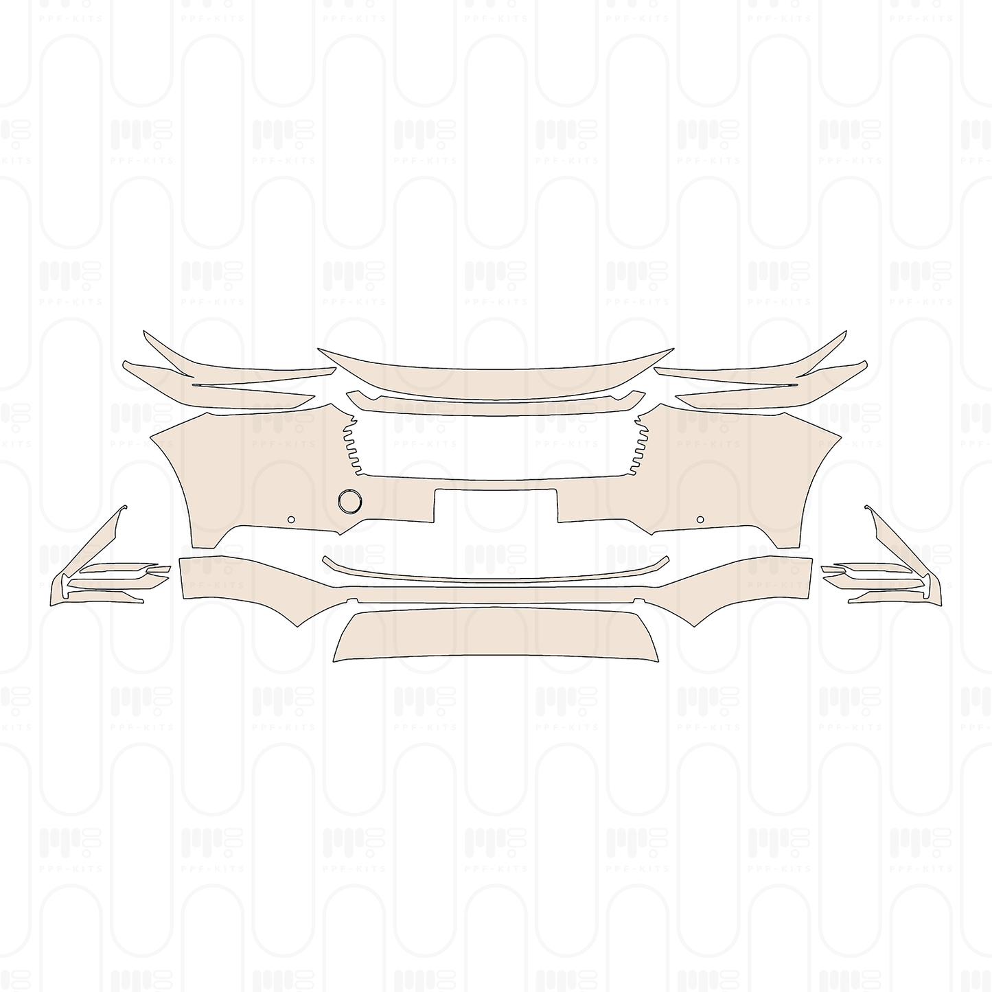 PPF precortado Honda HR-V (BR) Base 2025