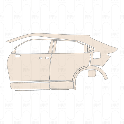 PPF precortado Honda HR-V (BR) Base 2025