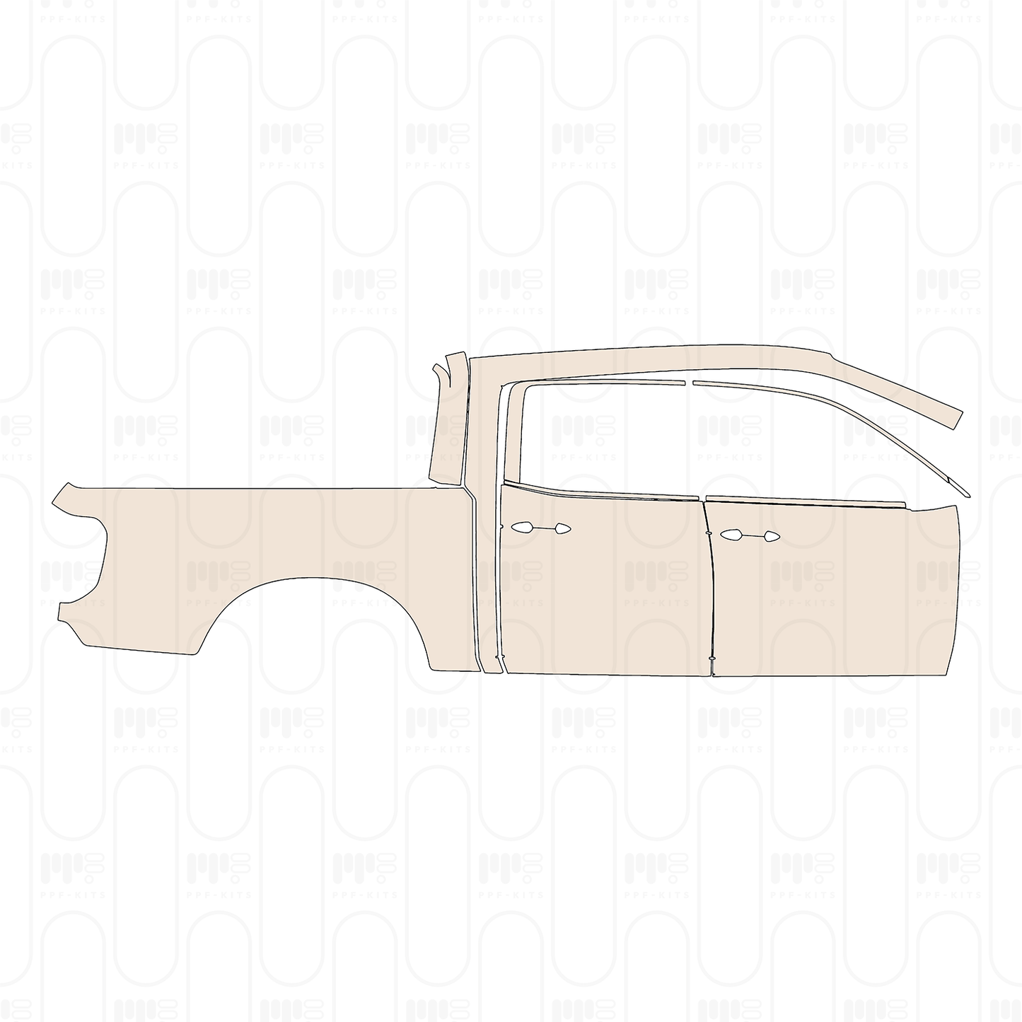 PPF precortado Honda Ridgeline Sport 2026