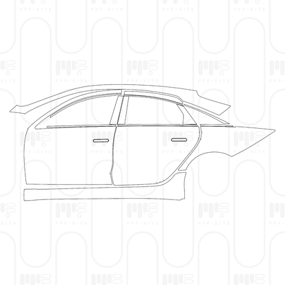 Pre-Cut PPF Hyundai IONIQ 6 (US) SE 2025