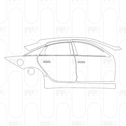 Pre-Cut PPF Hyundai IONIQ 6 (US) SE 2025