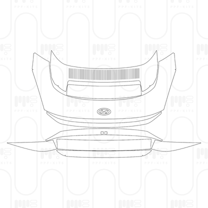 Pre-Cut PPF Hyundai IONIQ 6 (US) SE 2025