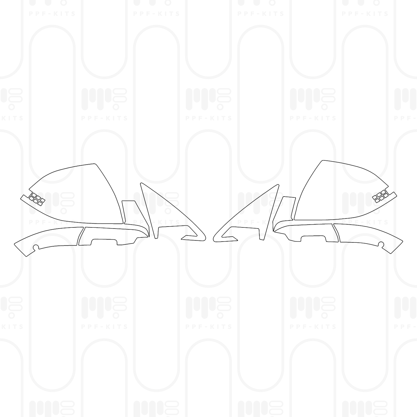 Pre-Cut PPF Hyundai IONIQ 6 (US) SE 2025