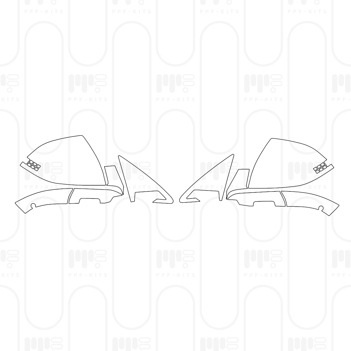 Pre-Cut PPF Hyundai IONIQ 6 (US) SE 2025