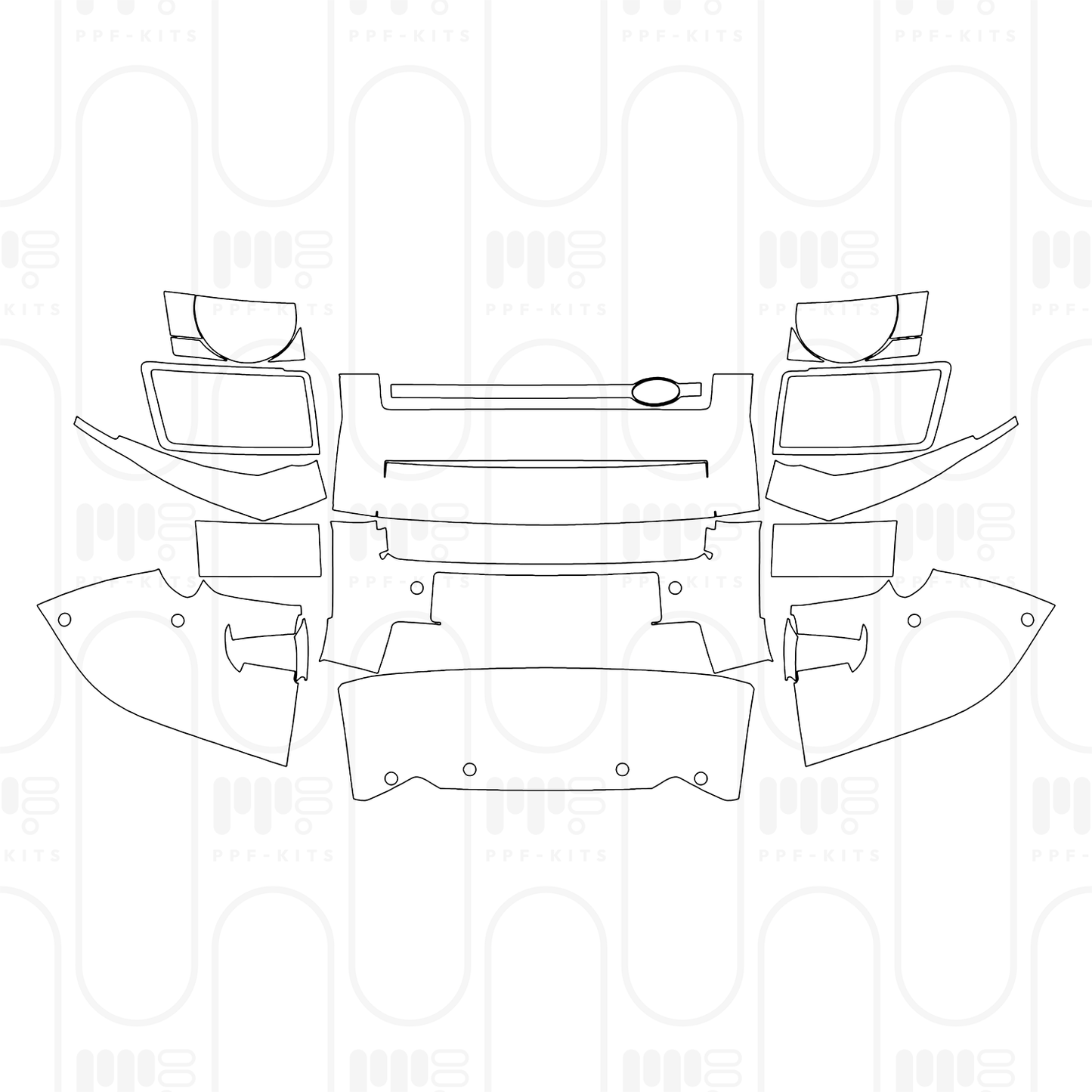 Pre-Cut PPF Land Rover Defender 90 X 2025