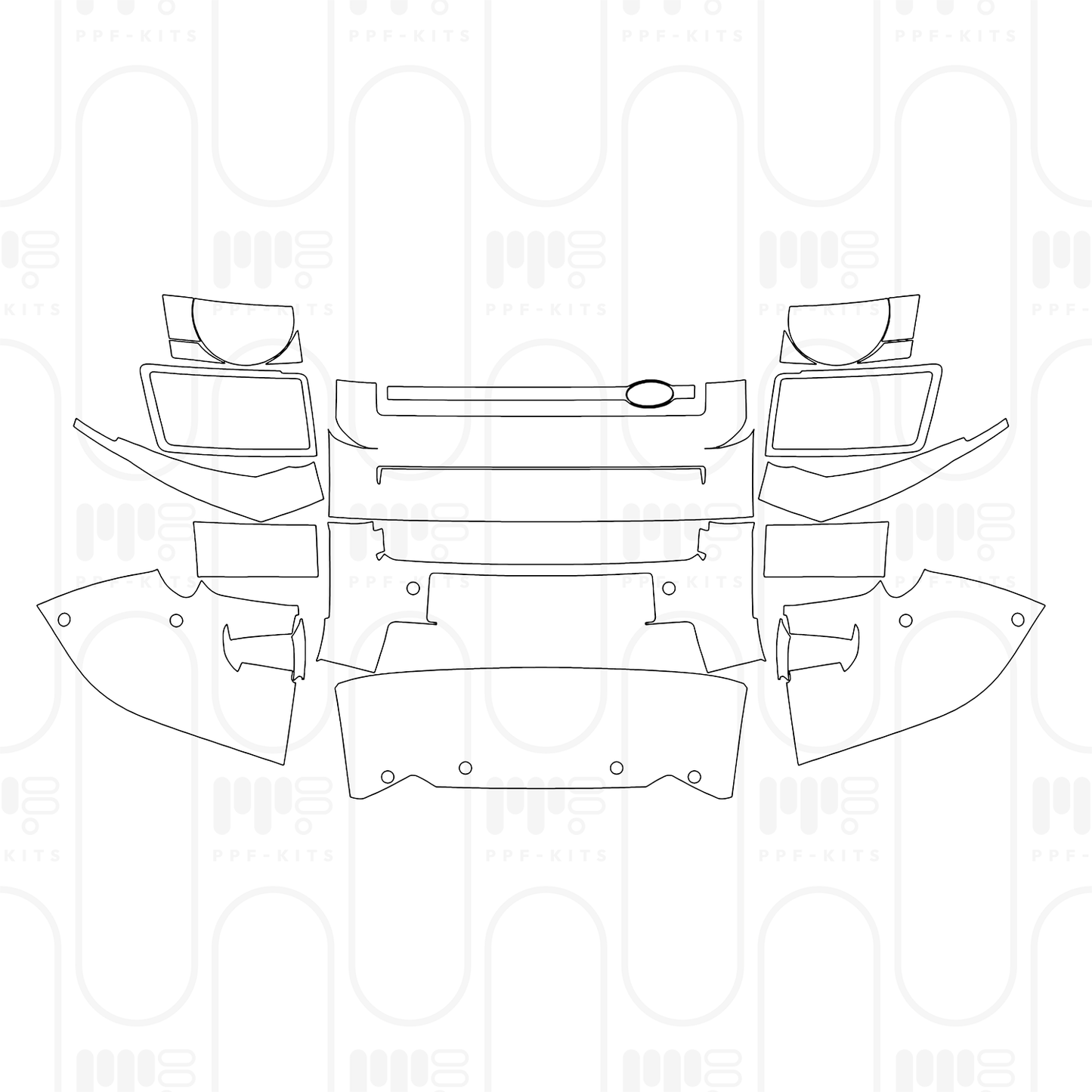 Pre-Cut PPF Land Rover Defender 90 X 2025