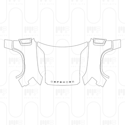 Pre-Cut PPF Land Rover Defender 90 X 2025