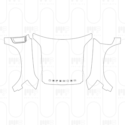 Pre-Cut PPF Land Rover Defender 90 X 2025