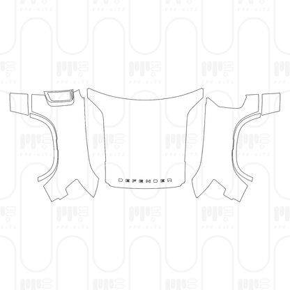 Pre-Cut PPF Land Rover Defender 90 X 2025