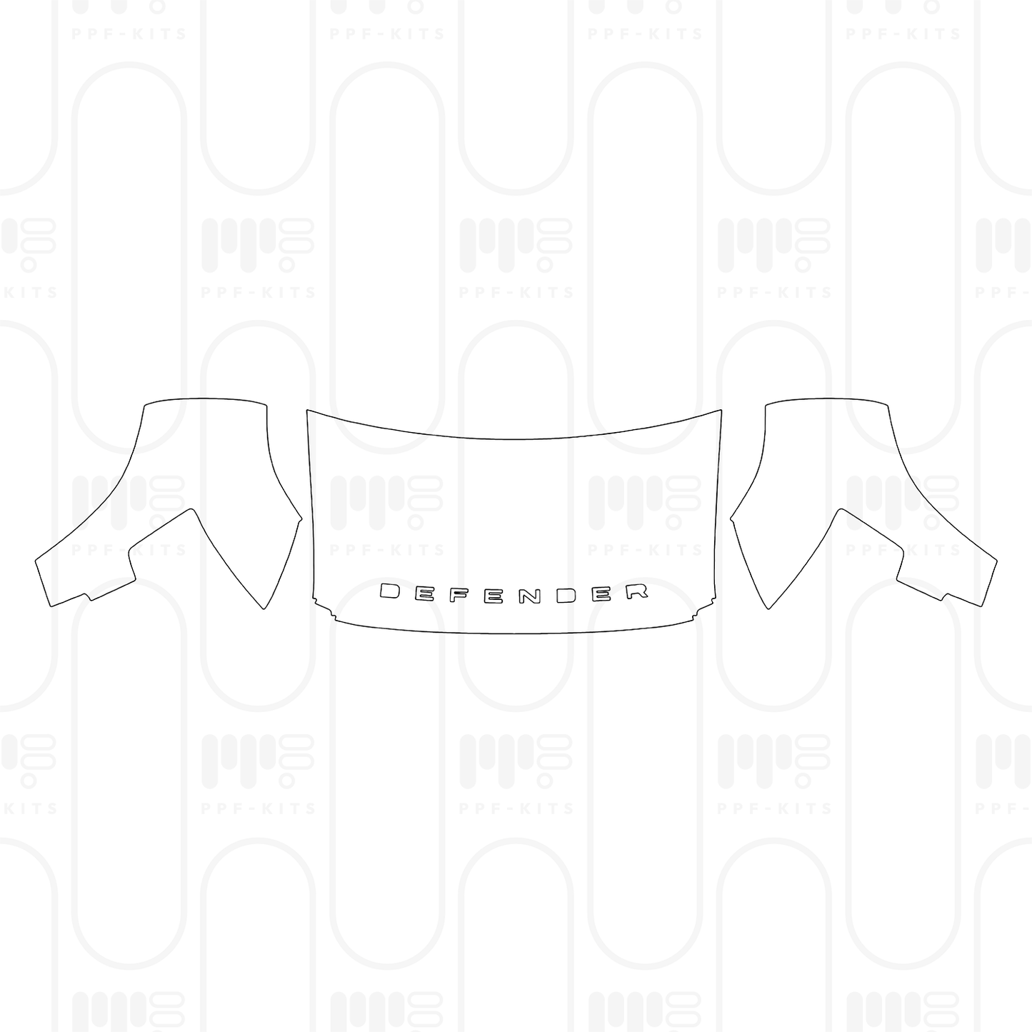 Pre-Cut PPF Land Rover Defender 90 X 2025