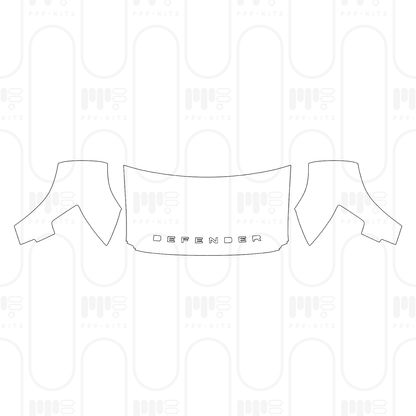Pre-Cut PPF Land Rover Defender 90 X 2025