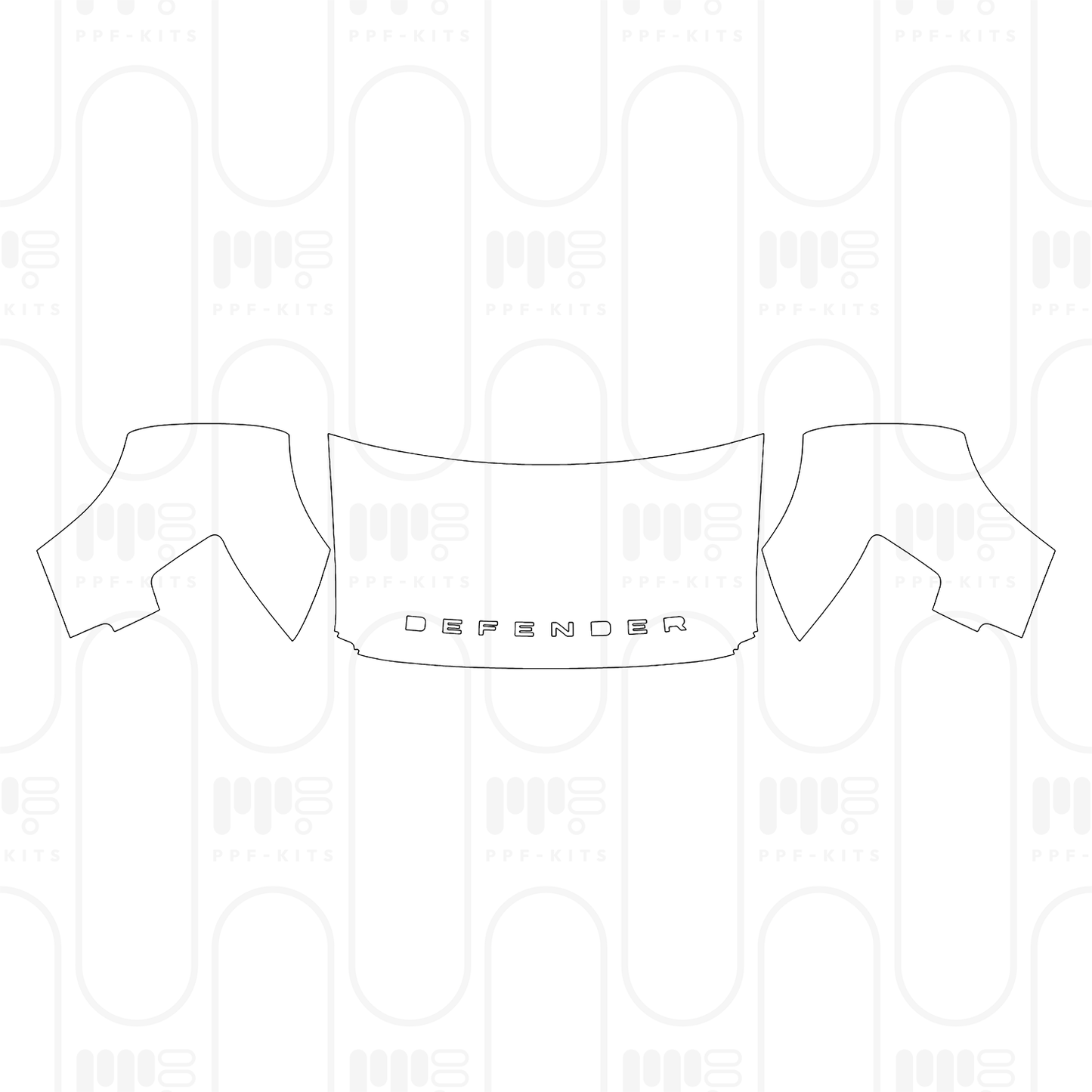 Pre-Cut PPF Land Rover Defender 90 X 2025