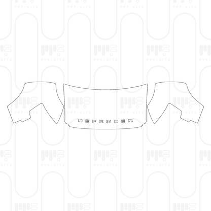 Pre-Cut PPF Land Rover Defender 90 X 2025