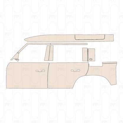 PPF precortado Land Rover Defender 110 V8 2026