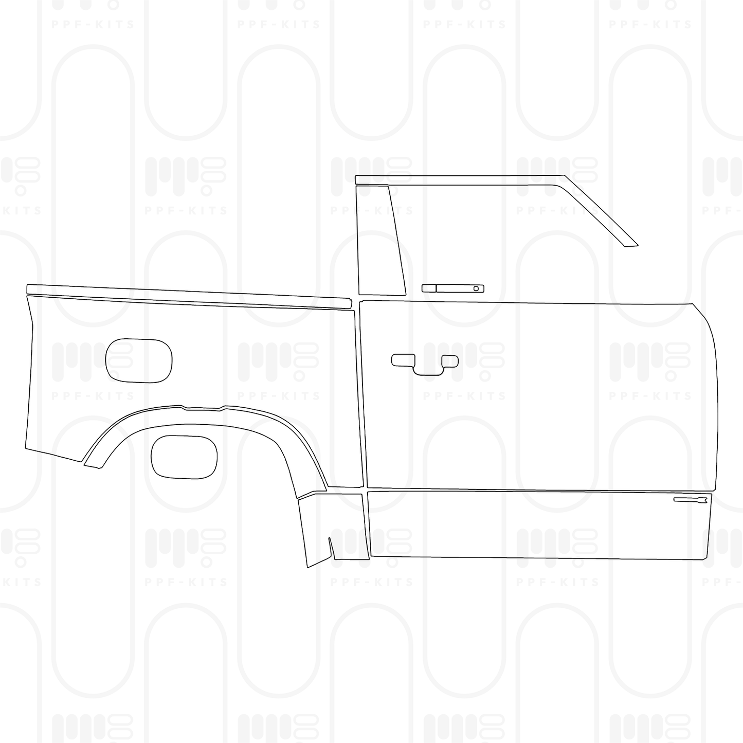 Pre-Cut PPF Land Rover Defender 90 X 2025