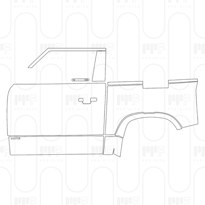Pre-Cut PPF Land Rover Defender 90 X 2025
