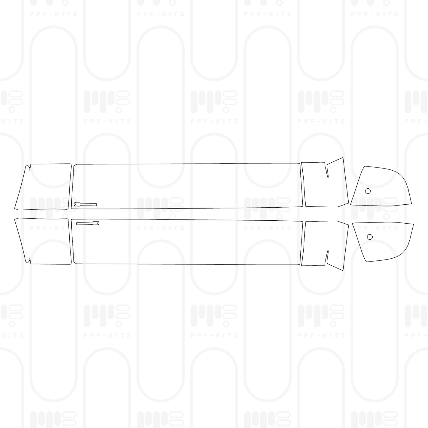 Pre-Cut PPF Land Rover Defender 90 X 2025