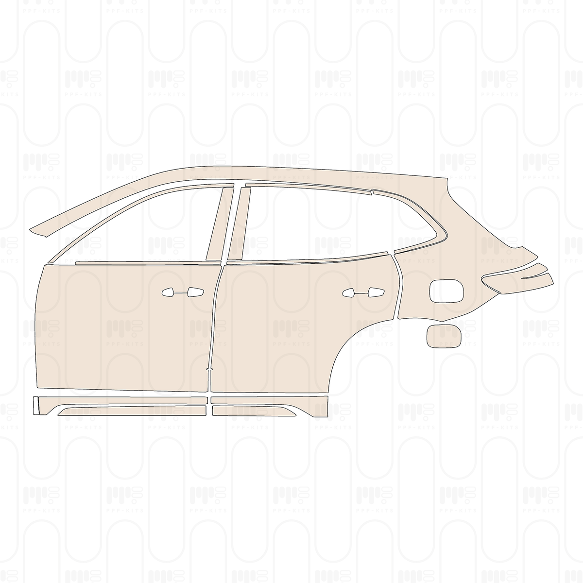 (left) Door+Side Skirt