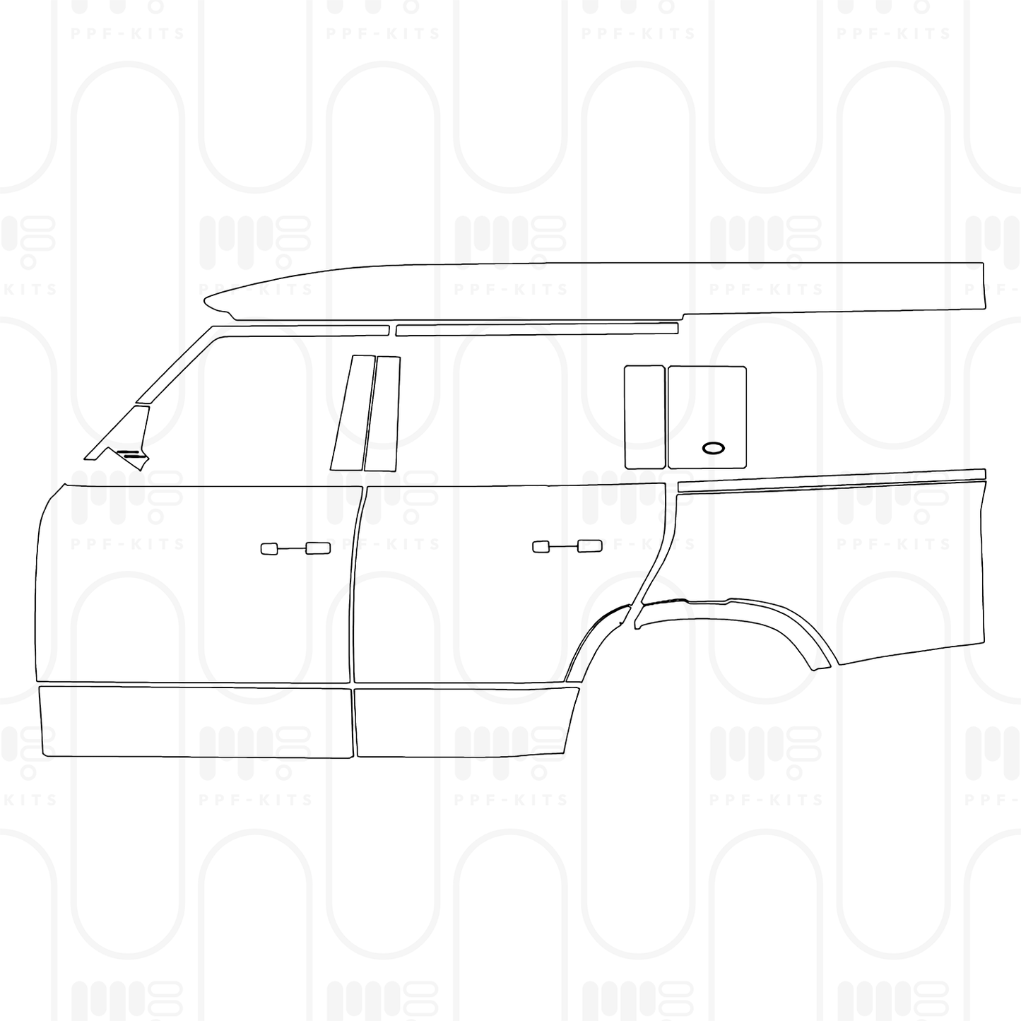 Pre-Cut PPF Land Rover Defender 130 X-Dynamic 2025