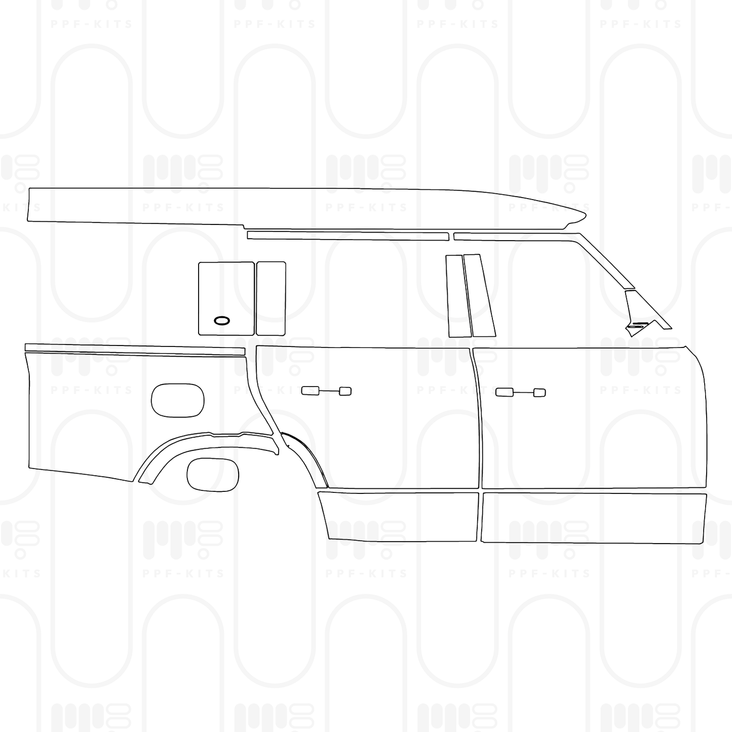 Pre-Cut PPF Land Rover Defender 130 X-Dynamic 2025