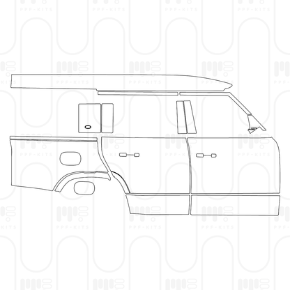 Pre-Cut PPF Land Rover Defender 130 X-Dynamic 2025