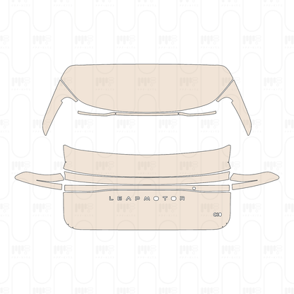 Trunk Lid with "LEAPMOTOR" & "C10" Emblems