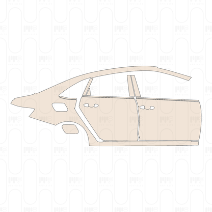 (right) Door+Side Skirt+Rear Fender