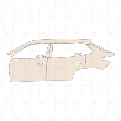 (left) Door+Rear Fender+Side Skirt
