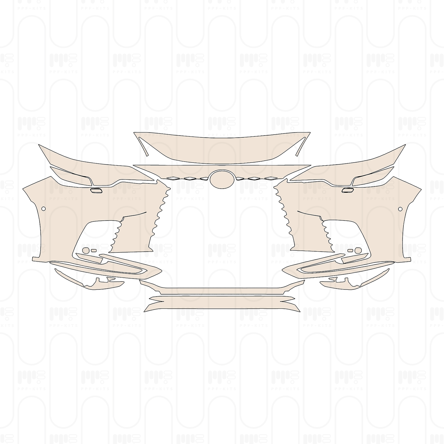 PPF precortado Lexus RX (SWB) F-Sport 2025