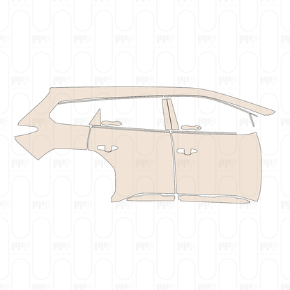 (right) Door+Rear Fender+Side Skirt