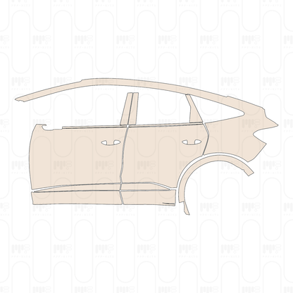 (left) Door+Side Skirt
