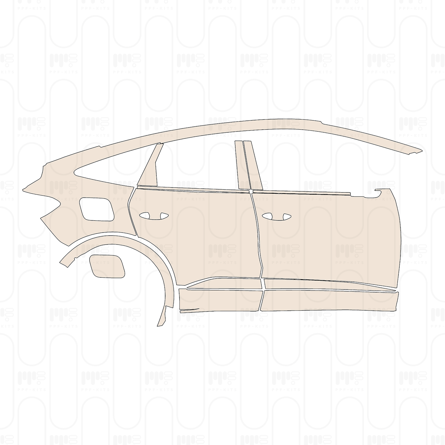 (right) Door+Side Skirt