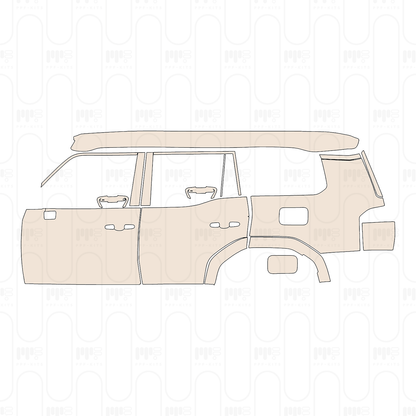 PPF precortado Lexus GX (US) Overtrail 2026