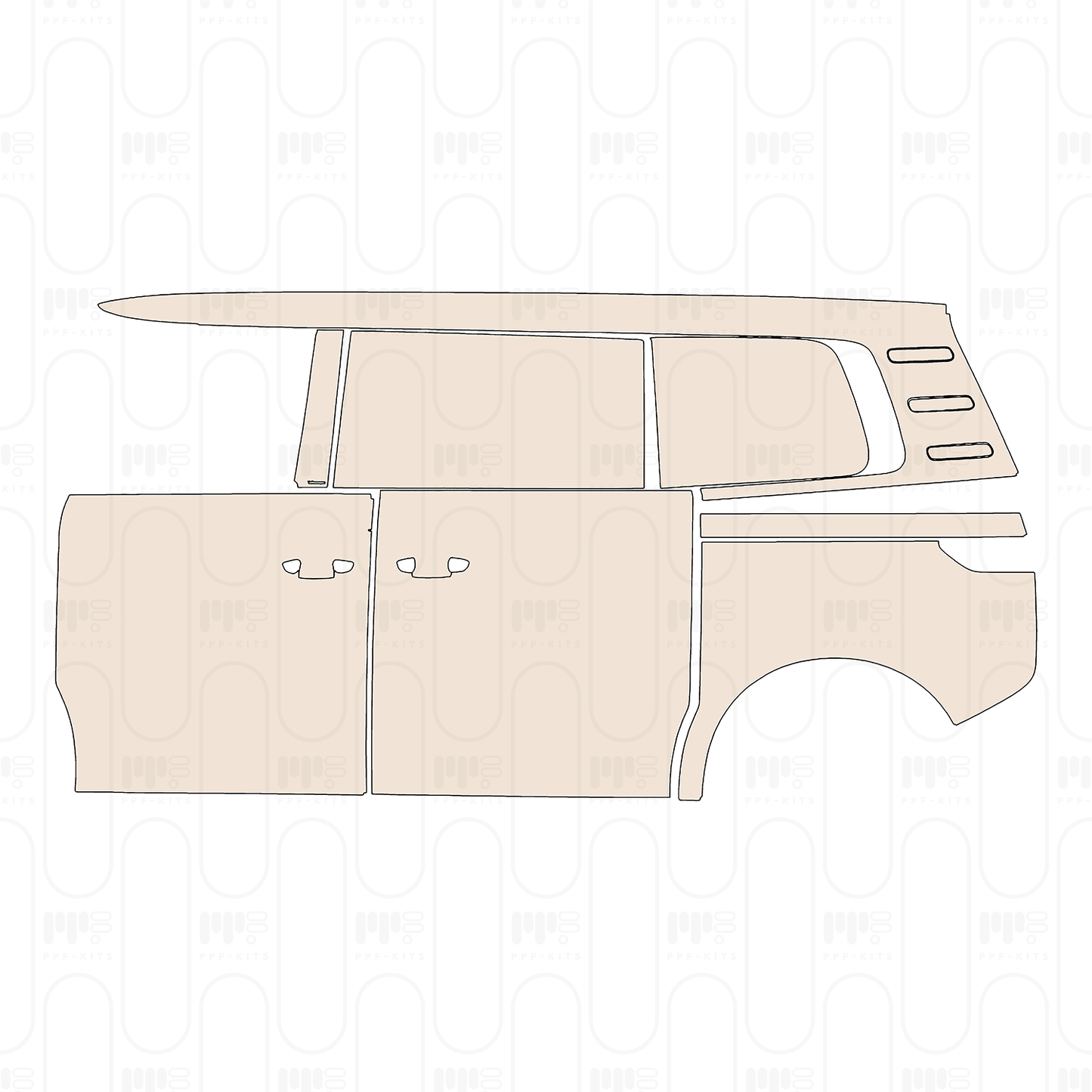 (left) Door+Rear Fender
