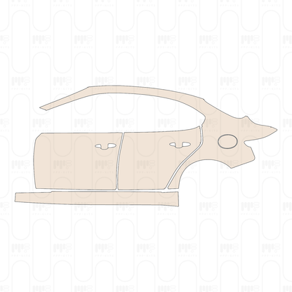 (left) Door+Rear Fender+Side Skirt