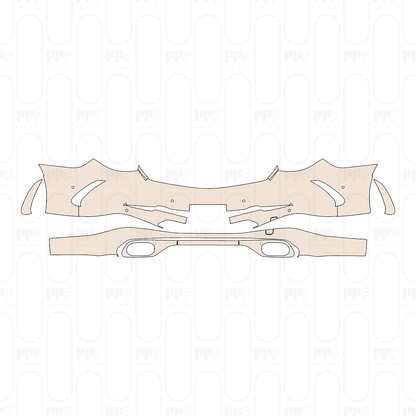 PPF precortado Mercedes-Benz CLE Coupe AMG CLE 53 2026