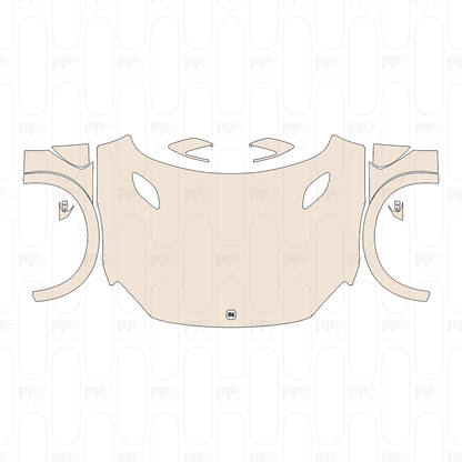 Hood+Fender Hood one-piece design